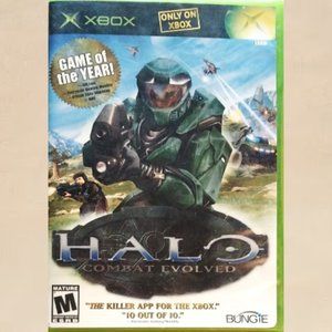 Halo Combat Evolved Microsoft Original XBOX Game Comes With Case And Manual